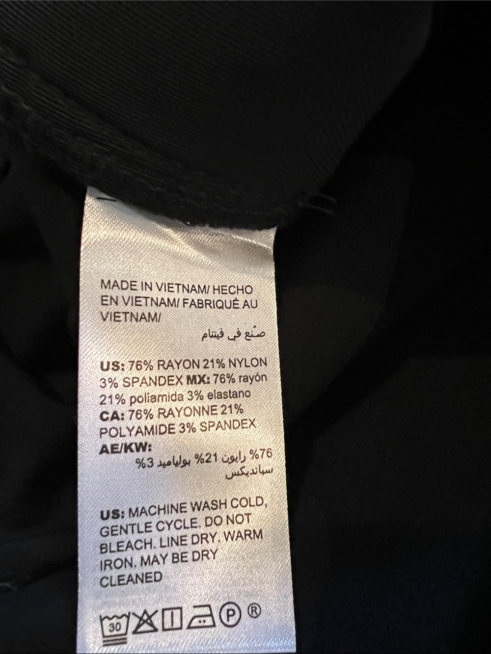 Chico's So Slimming Black Tailored Bermuda Shorts (Chicos 1.5) - Picture 5 of 6